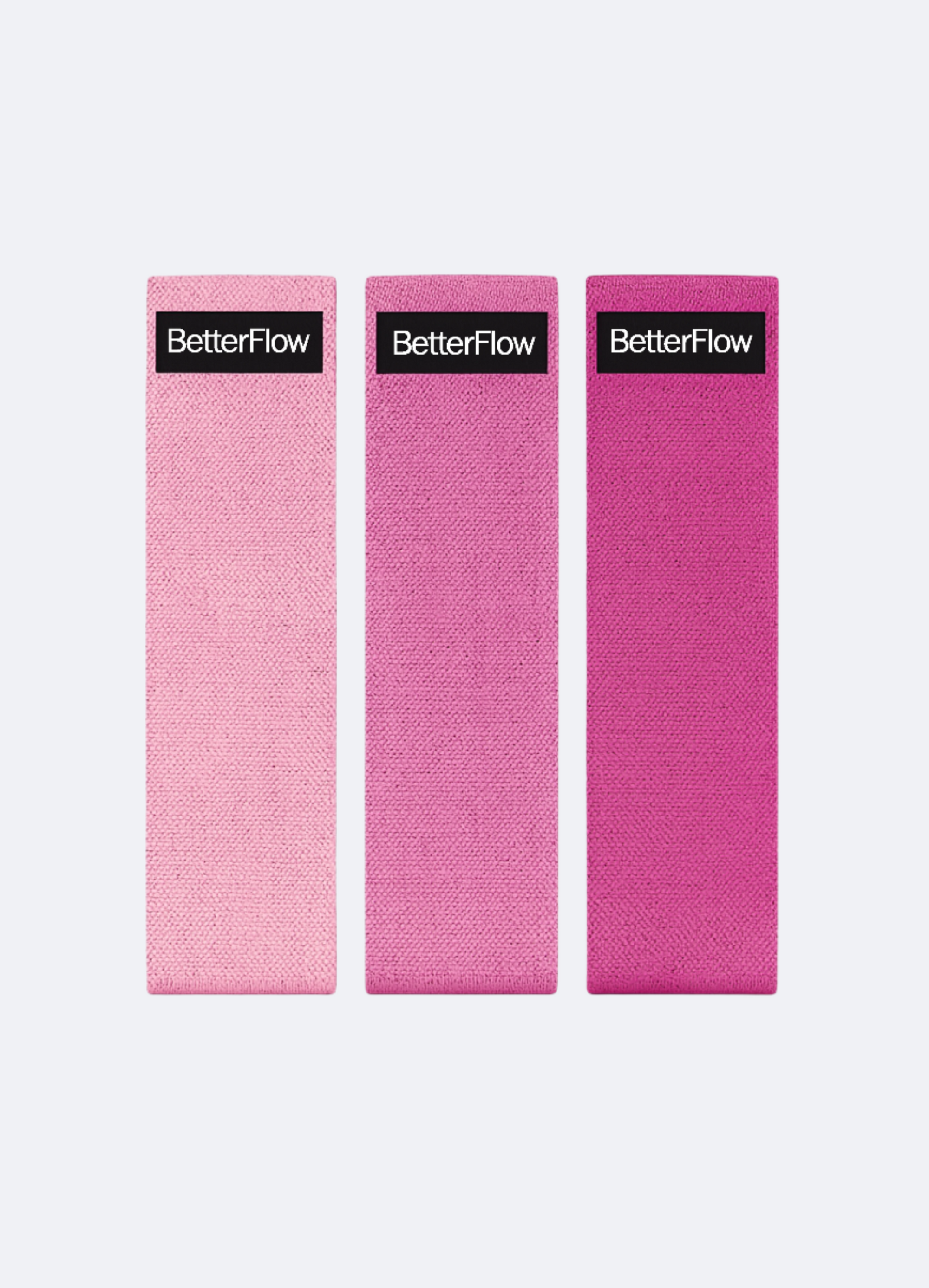Glute Band Set - Baby Pink